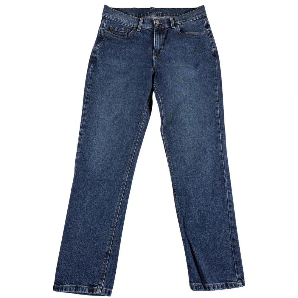 Mott & Bow Slim Fit Jeans Mens 31x30 Blue Denim Premium Stretch Workwear Outdoor
